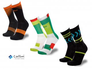Športové ponožky COLLM set 3 páry s bavlnou ll Velikost: EUR 37 - 39