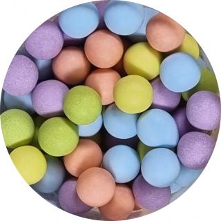 Čokoládové perly multicolor 9mm, 50g, 649754.310