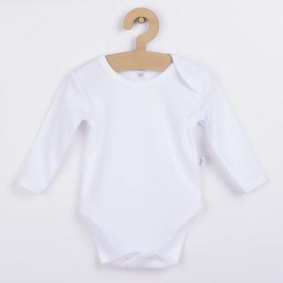 BOBAS FASHION Dojčenské body s dlhým rukávom Bobas Fashion biele 56 100% Bavlna 56 (0-3m)