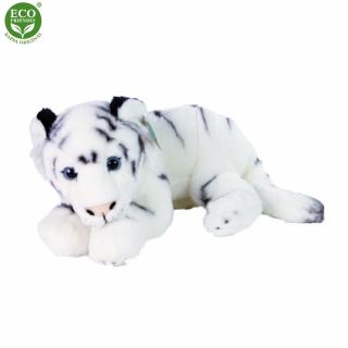 Eco-Fiendly RAPPA tiger biely ležiaci 36 cm