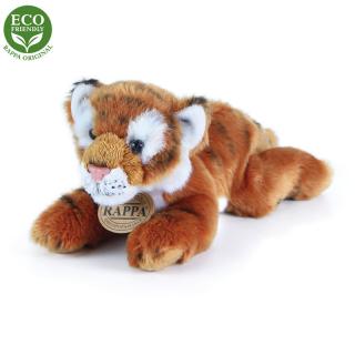 tiger hnedý ležiaci 17 cm