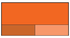 Akrylová farba LEFRANC BOURGEOIS Fine - 80 ml v tube - 201 Orange - Oranžová