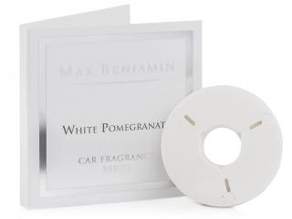 MAX BENJAMIN náhradná náplň vône do auta White Pomegranate, 1ks