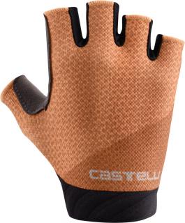 Dámske letné cyklistické rukavice CASTELLI Roubaix Gel 2, soft orange Veľkosť: S