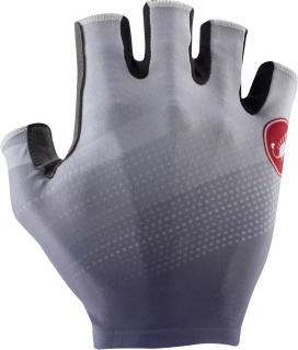 Letné cyklistické rukavice CASTELLI Competizione 2, silver gray Veľkosť: XXL
