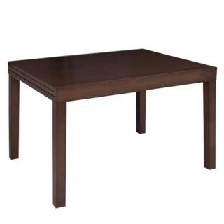 Jedálenský drevený stôl, rozkladací v prevedení wenge
