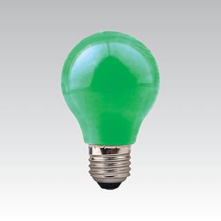 Zelená ziarovka E27 40W (11W) 230V A60 NBB úsporná kompaktná (Úsporná žiarovka zelená E27 40W (11W) 230V A60 NBB náhrada za 40W žiarovku so spotrebou 11W kompaktná)