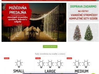 LAALU.sk | Požičovňa a predajňa vianočných stromčekov, osvetlenia, dekorácií a  nábytku