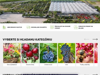 Záhradníctvo Spomyšl - skutočné záhradníctvo na internete