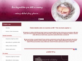 Prírodná kozmetika pre malé deti a veľké mamy | Belinkashop