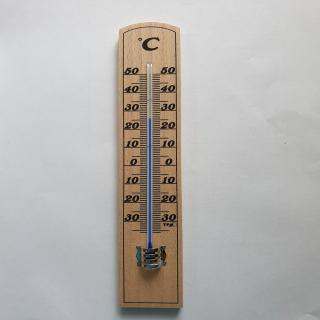 Kalibrovaný drevený teplomer izbový TFA  12.1004 s certifikátom o kalibrácii v bodoch 5, 10, 20, 30 °C
