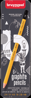 Sada grafických ceruziek Bruynzeel - sada 6 ks (Sada grafických ceruziek)