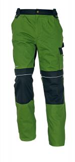 Pracovné odevy - Montérkové nohavice STANMORE do pásu zelené
