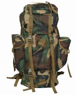 Mil-Tec BW ruksak, 35 litrov - woodland US