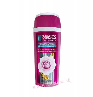 AGIVA ROSES - Šampón na suché a poškodené vlasy Ruža a Argan (AGIVA ROSES - SHAMPOO FOR DRY AND DAMAGED HAIR ROSE AND ARGAN )