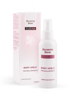 Parfumový telový sprej DIAMOND ROSE (Diamond Rose Body Spray Parfuming&amp;Refreshing)