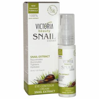 VICTORIA BEAUTY - Krém na očné okolie proti vráskam so slimačím extraktom (VICTORIA BEAUTY - Eye Contour Cream Snail Extract)