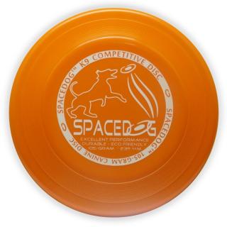 SPACE DOG 235 Orange frisbee disk pre psov