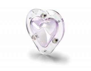 3D forma srdce 9 cm