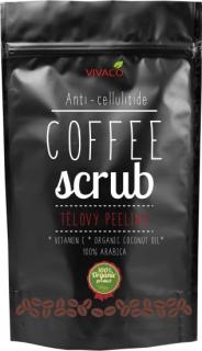 Vivaco Coffee Scrub - Telový kávový peeling - anticellulitide ()