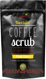 Vivaco Coffee Scrub - Telový kávový peeling - Fresh Citrus