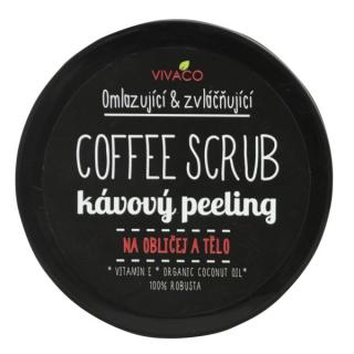 Vivaco Coffee Scrub - Telový kávový peeling  (Prírodná)