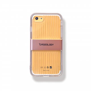 Silikónový kryt (obal) Caseology pre iPhone 5/5S/SE - ružovo zlatý