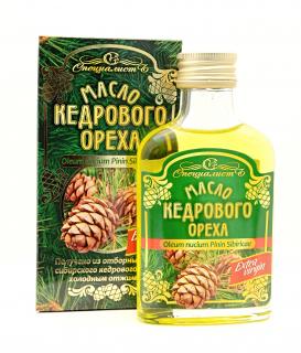 100% Cédrový olej Altajský, za studena lisovaný, panenský - Specialist Objem: 100 ml