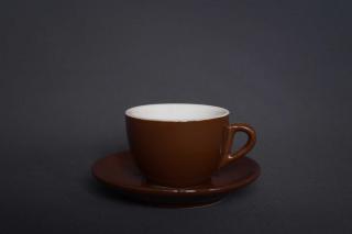 Šálka Cappuccino 160 ml hnedá
