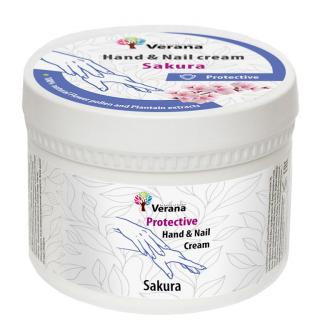 Ochranný krém na ruky a nechty Verana Sakura Objem: 200 g
