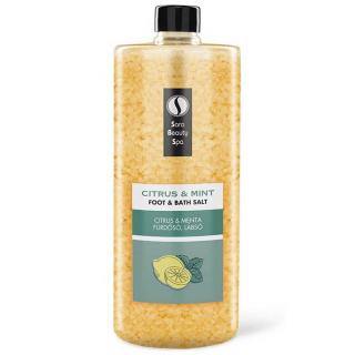 Osviežujúca soľ do kúpela Sara Beauty Spa - Citrus-Mäta  330 g / 1320 g Objem: 1320 g