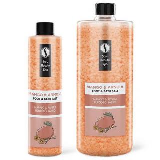 Regeneračná soľ do kúpela Sara Beauty Spa - Mango-Arnika  330 g / 1320 g Objem: 330 g