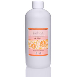 Saloos telový bio rastlinný masážny olej ANTISTRI  250 ml / 500 ml / 1000 ml Objem: 500 ml