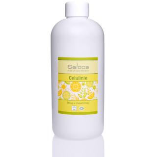 Saloos telový bio rastlinný masážny olej CELULINE  250 ml / 500 ml / 1000 ml Objem: 500 ml