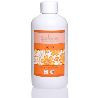 Saloos telový bio rastlinný masážny olej RELAX  250 ml / 500 ml / 1000 ml Objem: 250 ml
