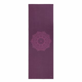 Bodhi Leela Mandala joga podložka 4mm Farba: Baklažánová s fialovovou mandalou