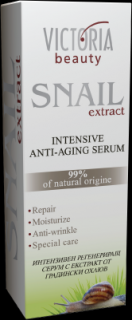 Victoria Beauty Snail Extract Aktívne anti-vráskové sérum so slimačím extraktom, 30ml