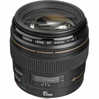 Canon EF 85mm f/1.8 USM  + VIP SERVIS 3 ROKY + UV filter zadarmo + 3% zľava na ďalší nákup