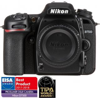 Nikon D7500 telo  + VIP SERVIS 3 ROKY + 32GB SD karta zadarmo + puzdro zadarmo + 3% zľava na ďalší nákup