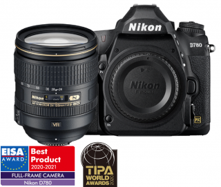 Nikon D780 + Nikkor AF-S 24-120mm f/4G ED VR  + VIP SERVIS 3 ROKY + 128GB SD karta zadarmo + puzdro zadarmo