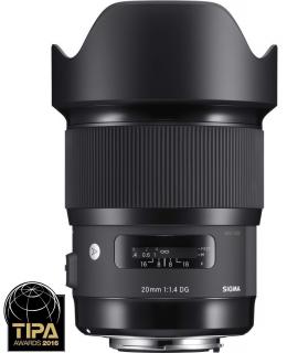 Sigma 20mm f/1.4 DG HSM Art Nikon  + VIP SERVIS 3 ROKY + mikrovláknová utierka zadarmo + 3% zľava na ďalší nákup