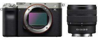 Sony Alpha A7C + FE 28-60 mm f/4-5,6 strieborný  + VIP SERVIS 3 ROKY + 64GB SD karta zadarmo + puzdro zadarmo