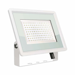 LED reflektor, 200W, 17600LM, 110°, IP65, biely Studená biela