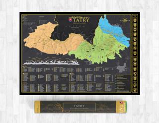 Stieracia Mapa Vysoké Tatry