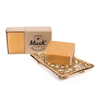 Prírodné soľné mydlo  SOĽNÁ KRÁSA  - MusK Balenie: papierová krabička MusK