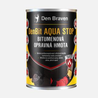 Den Braven DenBit AQUA STOP (Strešný bitúmenový tmel) čierny  + darček k objednávke nad 40€ Hmotnost tmelu: 1KG
