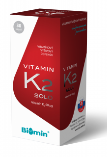 Biomin Vitamin K2 solo 30 kapsúl