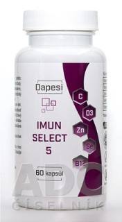 Dapesi IMUN SELECT 5 C+D3+Zn+Se+B12 60 kapsúl