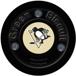 STICKHANDLING PUK - GREEN BISCUIT NHL Pittsburgh Penguins