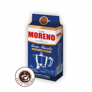 Caffe Moreno Gran Miscela mletá káva 250 gr  75% Arabica 25% Robusta